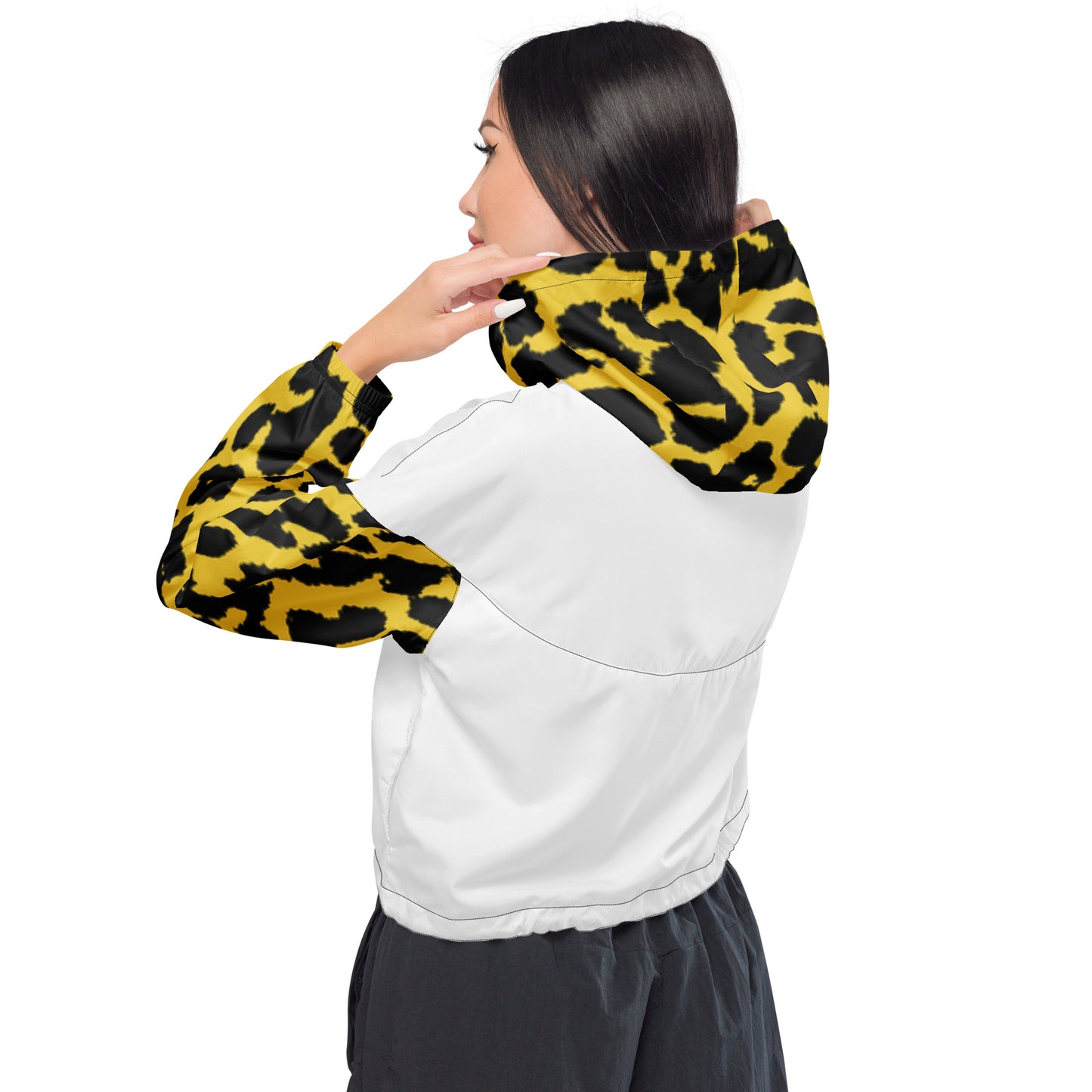 WOMEN'S LIFESTYLE CROPPED WINDBREAKER