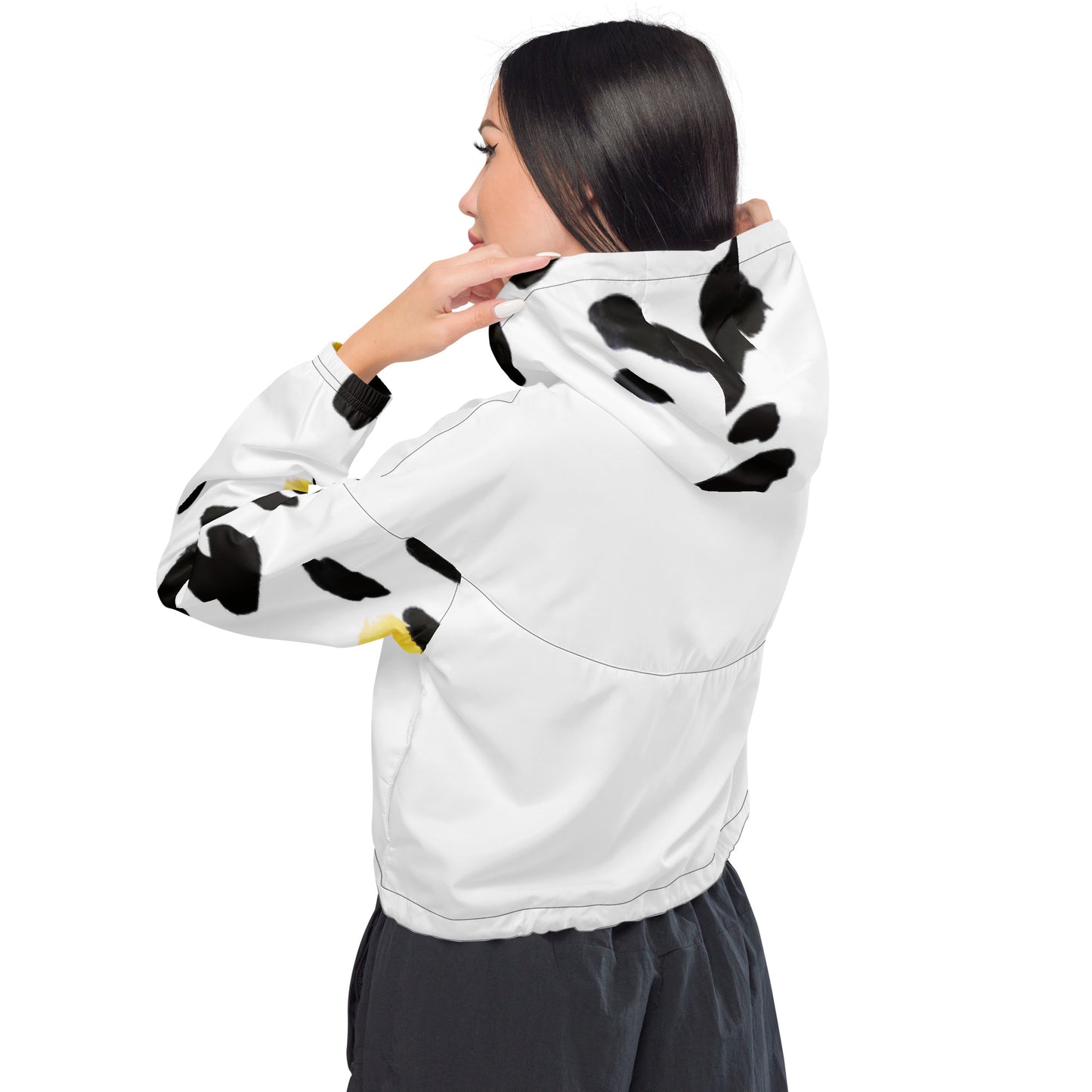 WOMEN'S LIFESTYLE CROPPED WINDBREAKER
