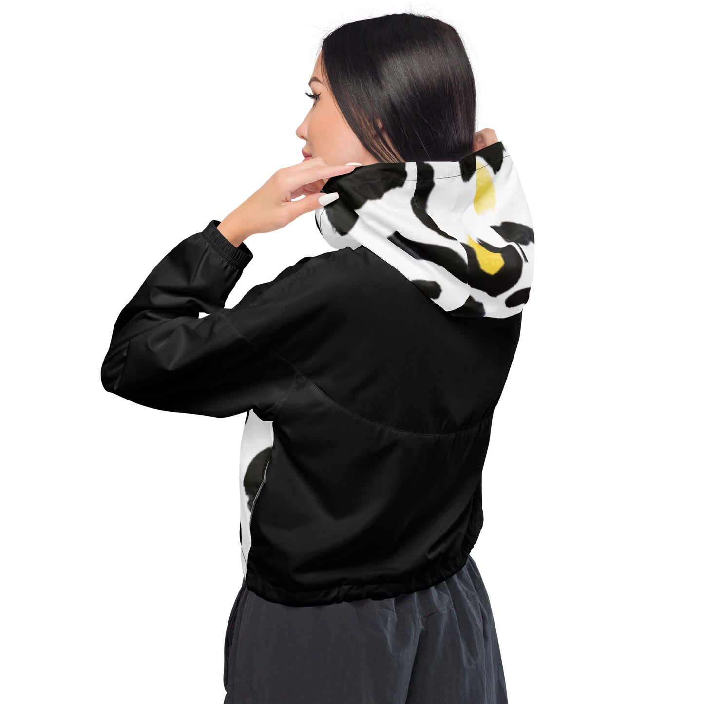 WOMEN'S LIFESTYLE CROPPED WINDBREAKER