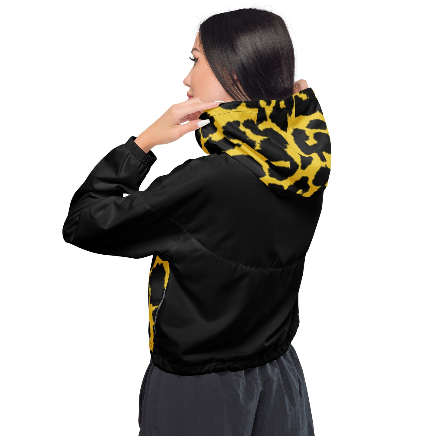 WOMEN'S LIFESTYLE CROPPED WINDBREAKER