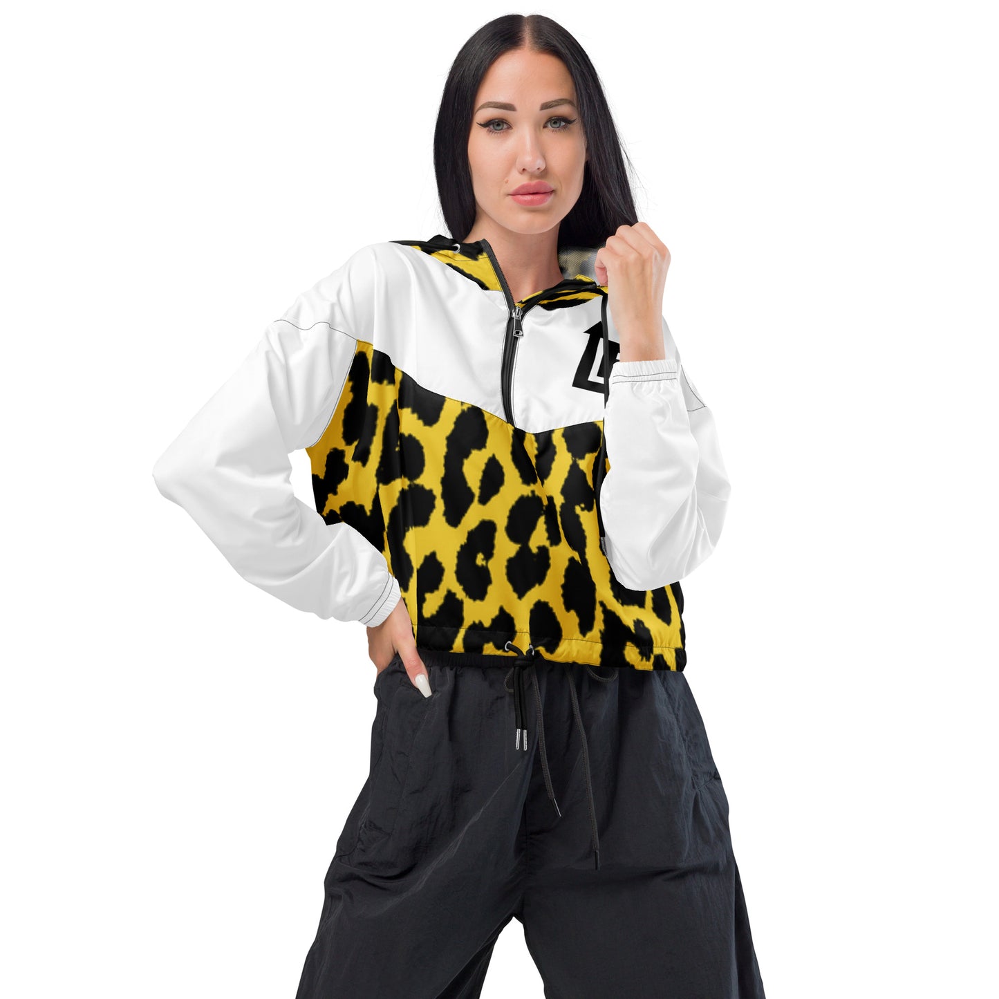 WOMEN'S LIFESTYLE CROPPED WINDBREAKER