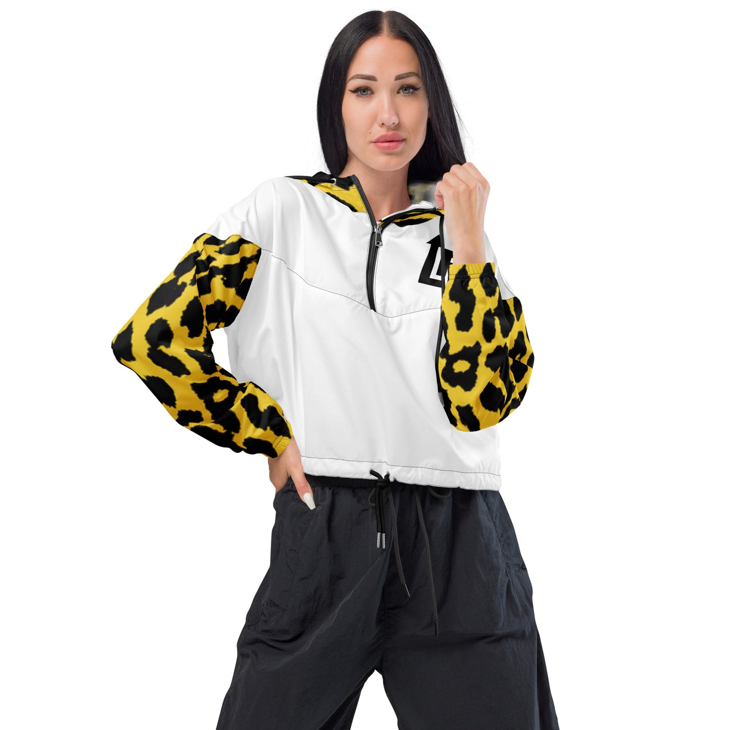 WOMEN'S LIFESTYLE CROPPED WINDBREAKER