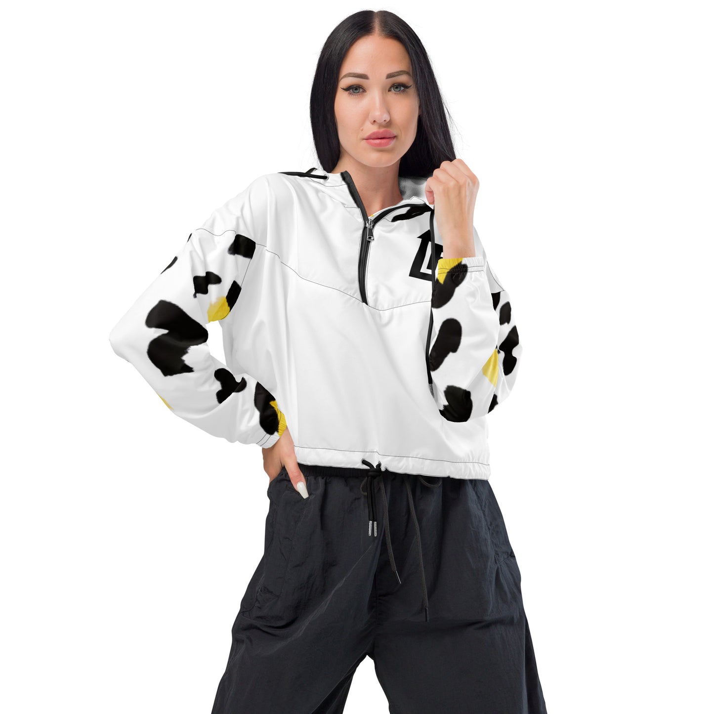 WOMEN'S LIFESTYLE CROPPED WINDBREAKER