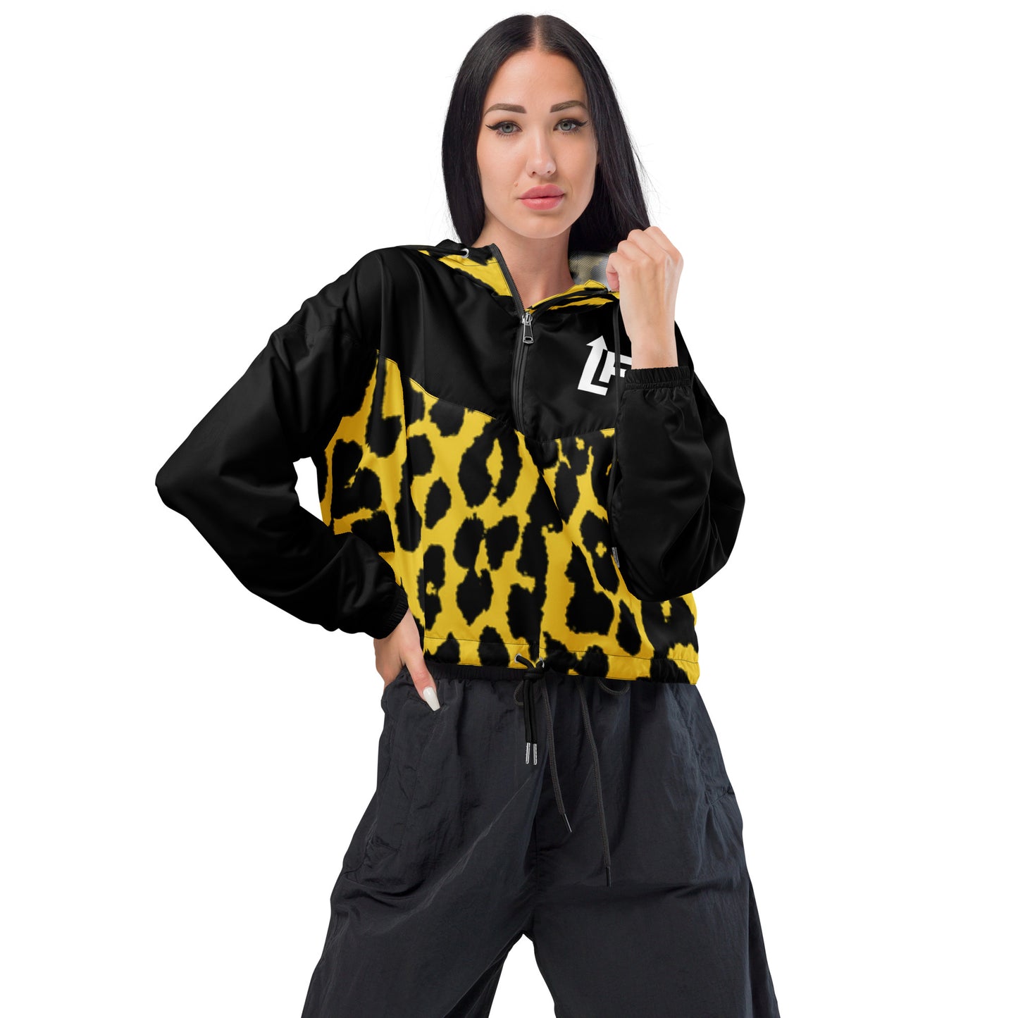 WOMEN'S LIFESTYLE CROPPED WINDBREAKER