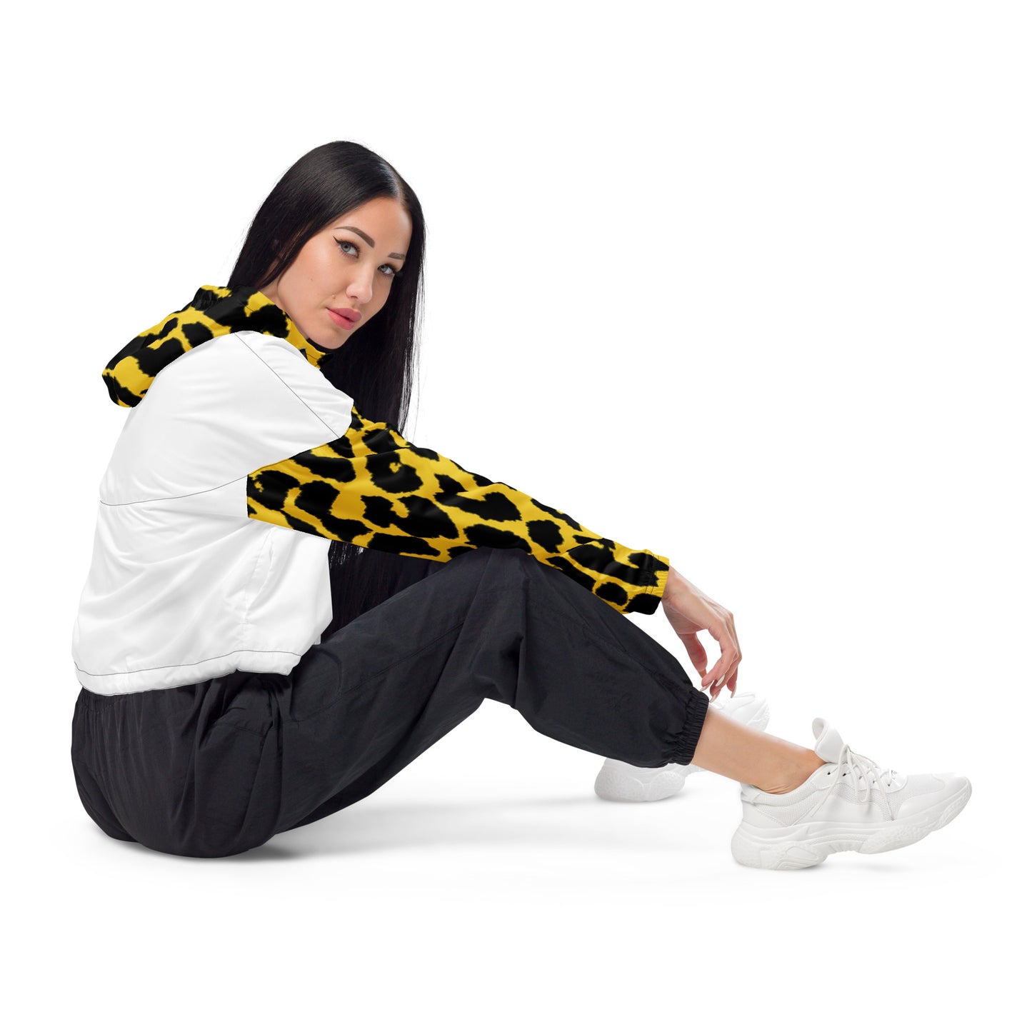 WOMEN'S LIFESTYLE CROPPED WINDBREAKER
