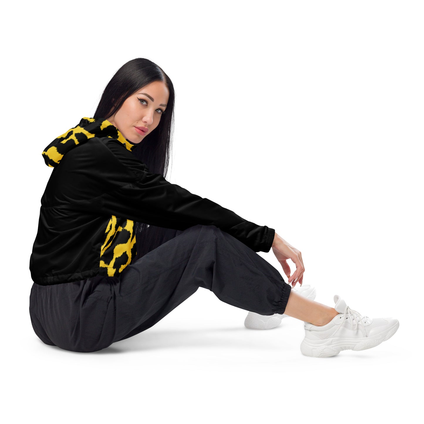 WOMEN'S LIFESTYLE CROPPED WINDBREAKER