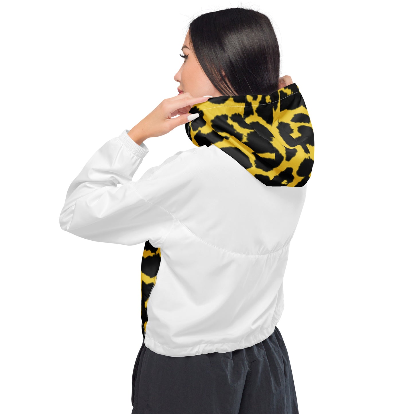WOMEN'S LIFESTYLE CROPPED WINDBREAKER
