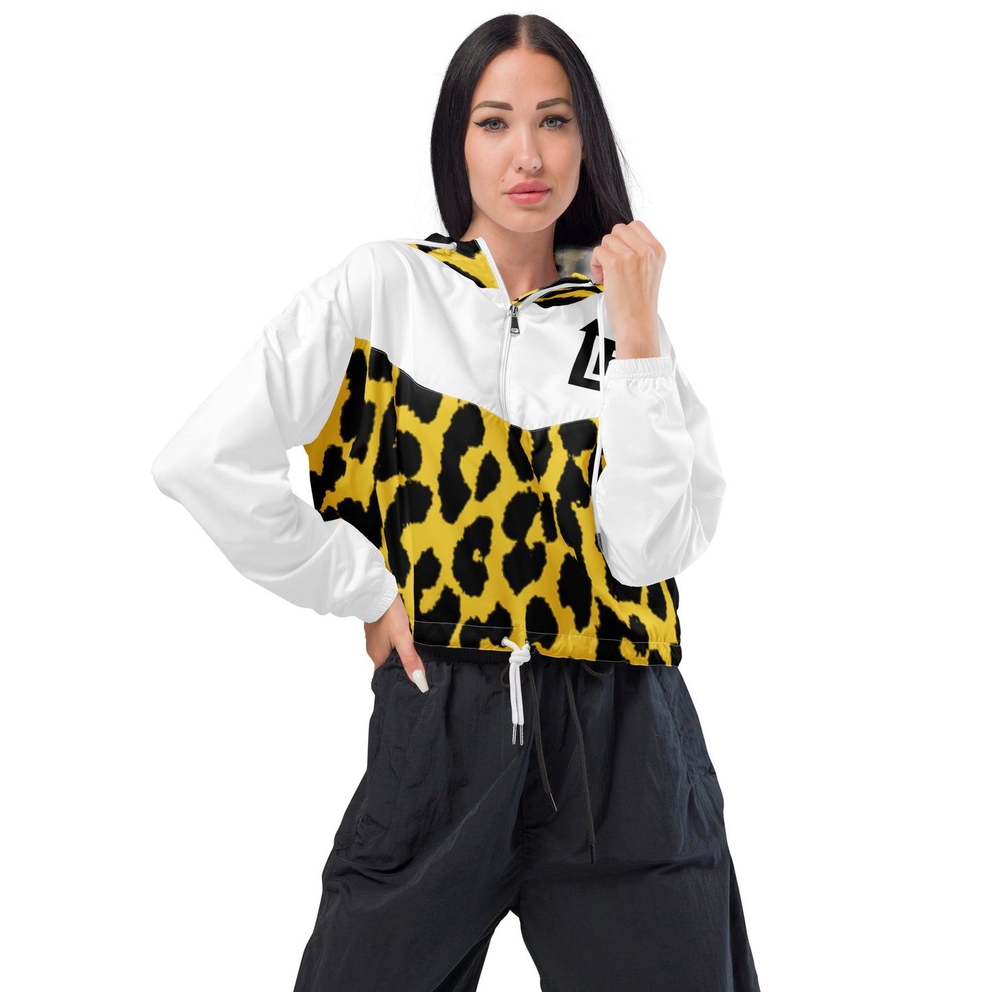 WOMEN'S LIFESTYLE CROPPED WINDBREAKER