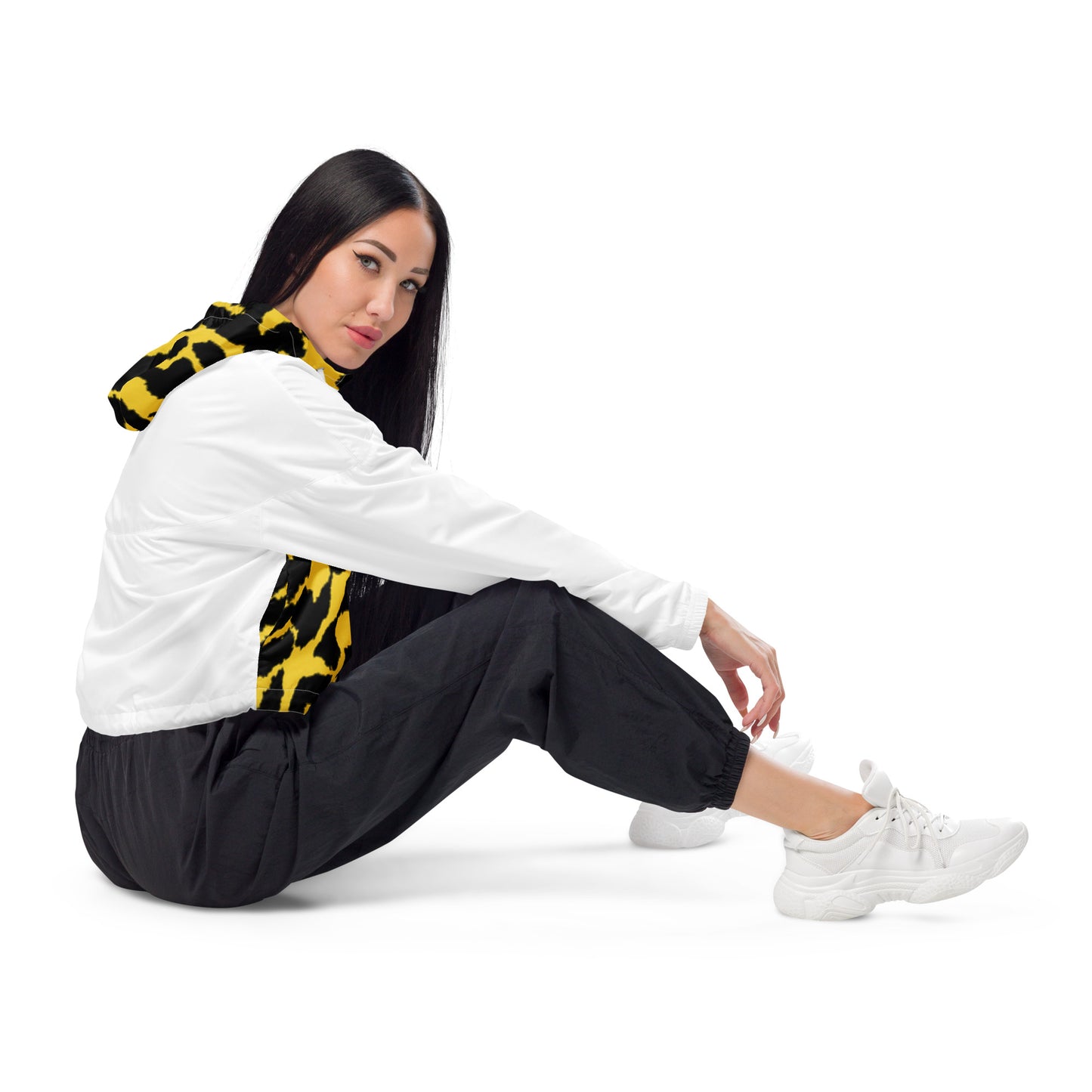 WOMEN'S LIFESTYLE CROPPED WINDBREAKER