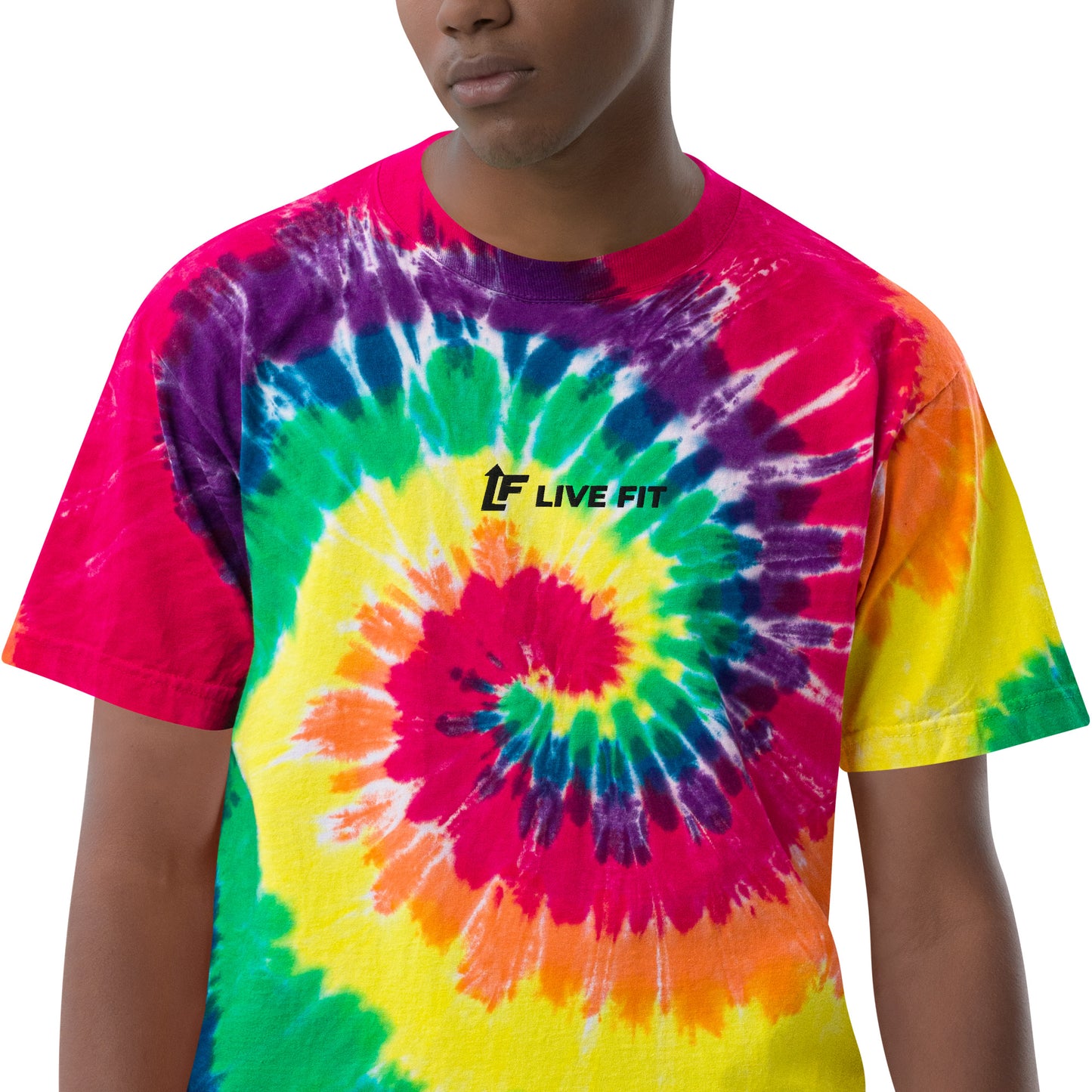 OVERSIZED TIE-DYE TEE