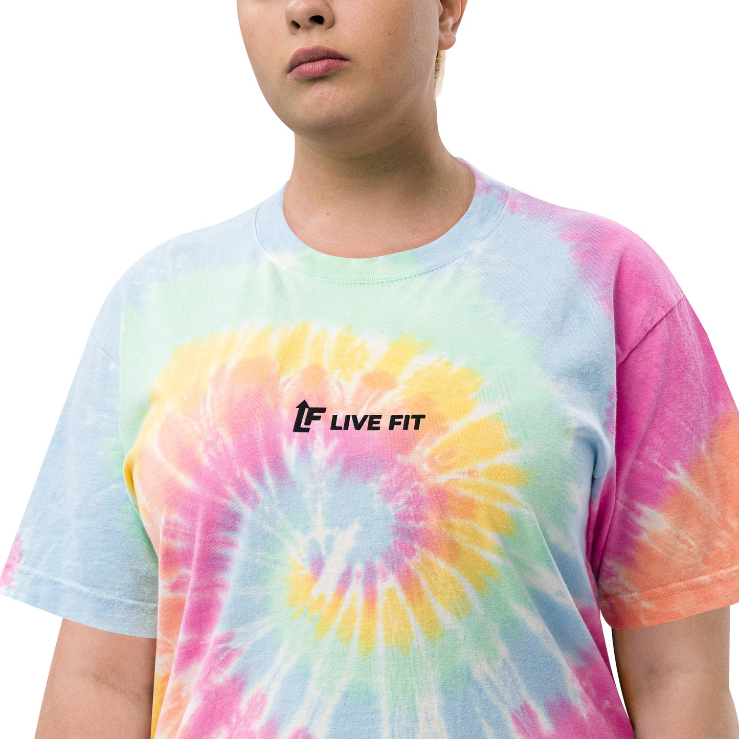 OVERSIZED TIE-DYE TEE