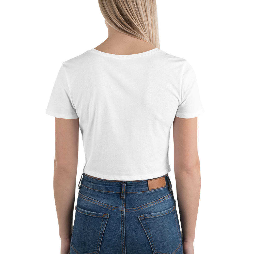 LADIES FITTED CROPPED TEE