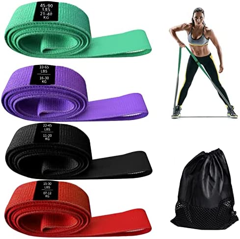 FABRIC RESISTANCE BAND SET (LONG)