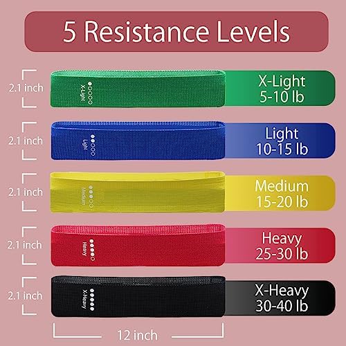 LIVE FIT CLOTH RESISTANCE BAND SET