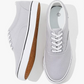 LIVE FIT GREY CANVAS SNEAKERS