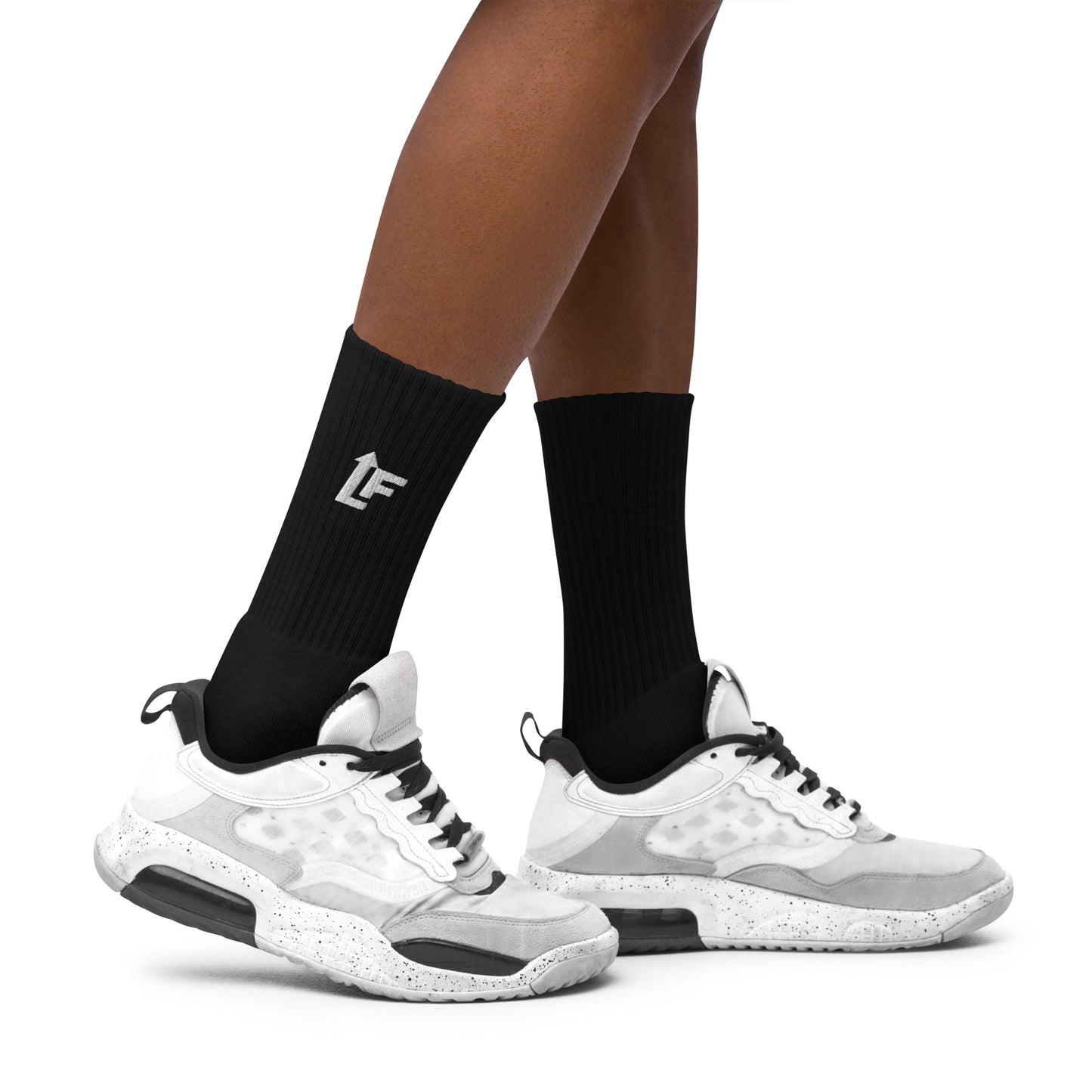 LIVE FIT CREW SOCKS (BLK)