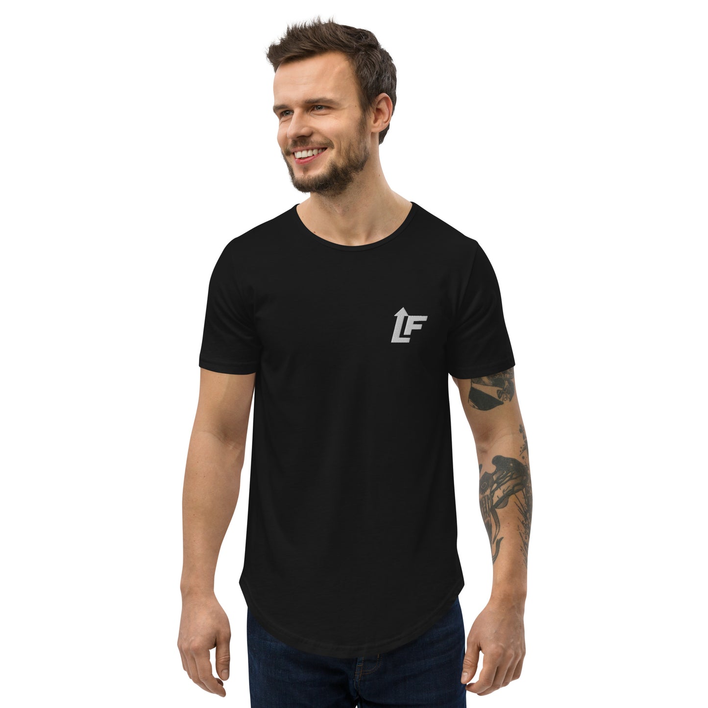 MEN'S CURVED TEE