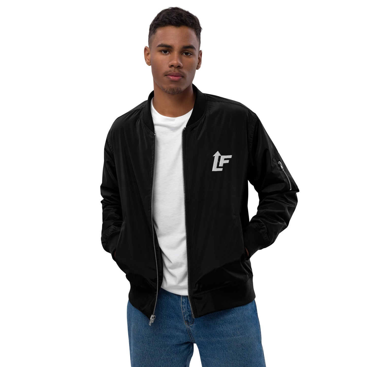 LIVE FIT BOMBER JACKET