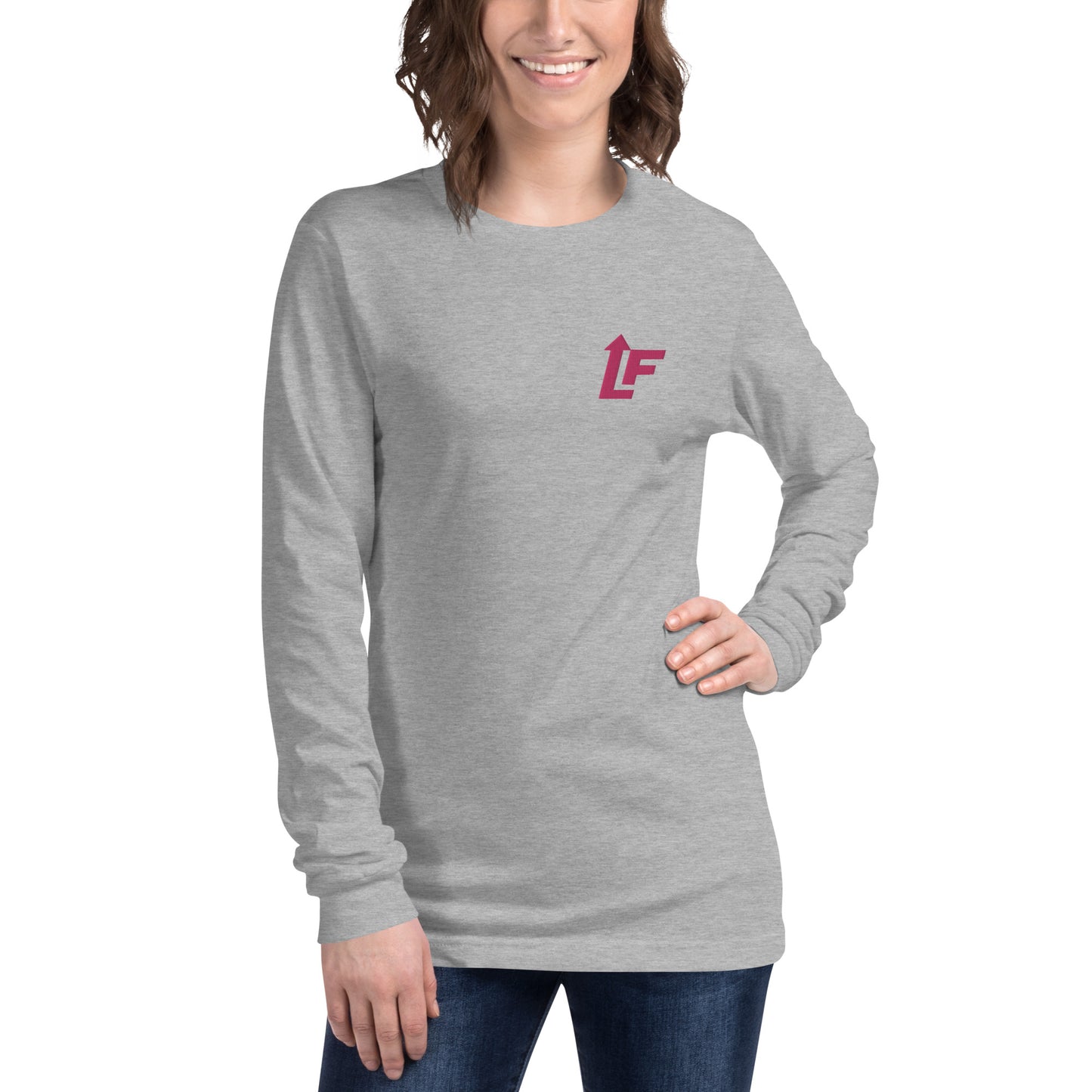 LADIES LONG SLEEVE TEE (ENHANCED COTTON)