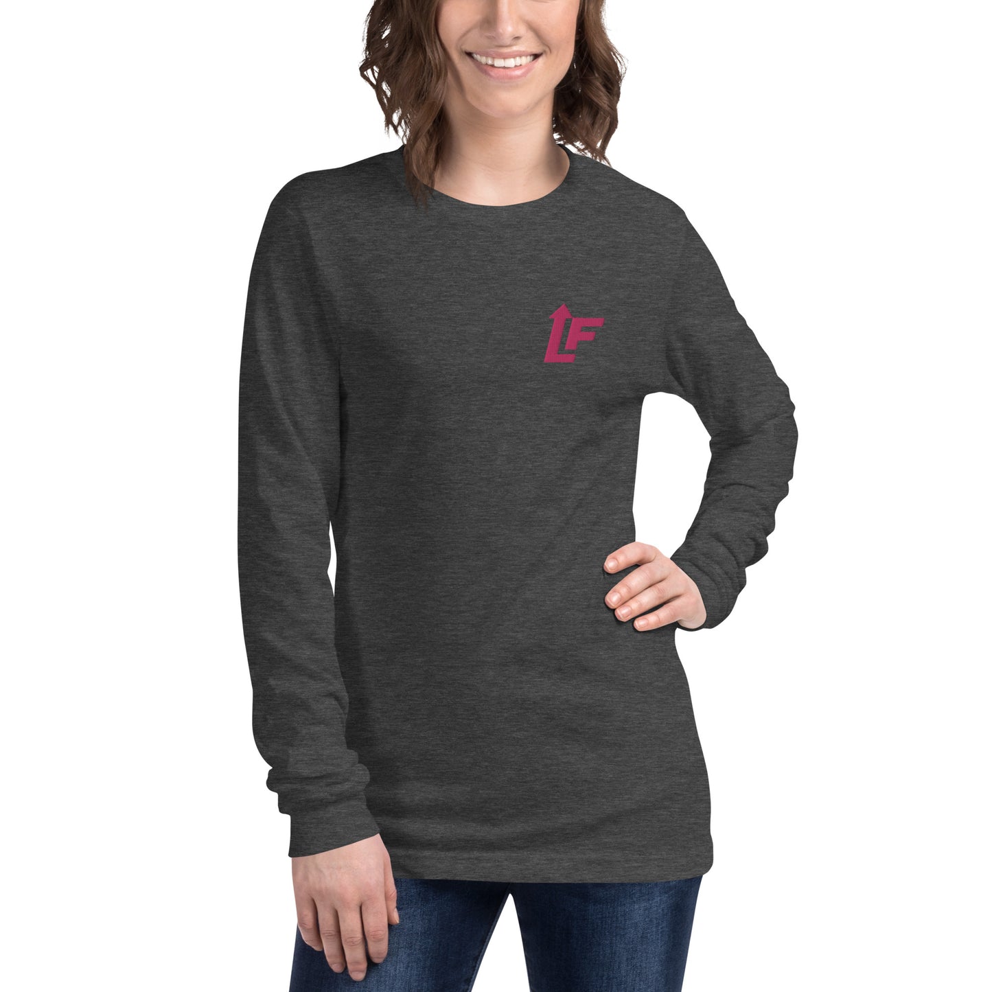 LADIES LONG SLEEVE TEE (ENHANCED COTTON)