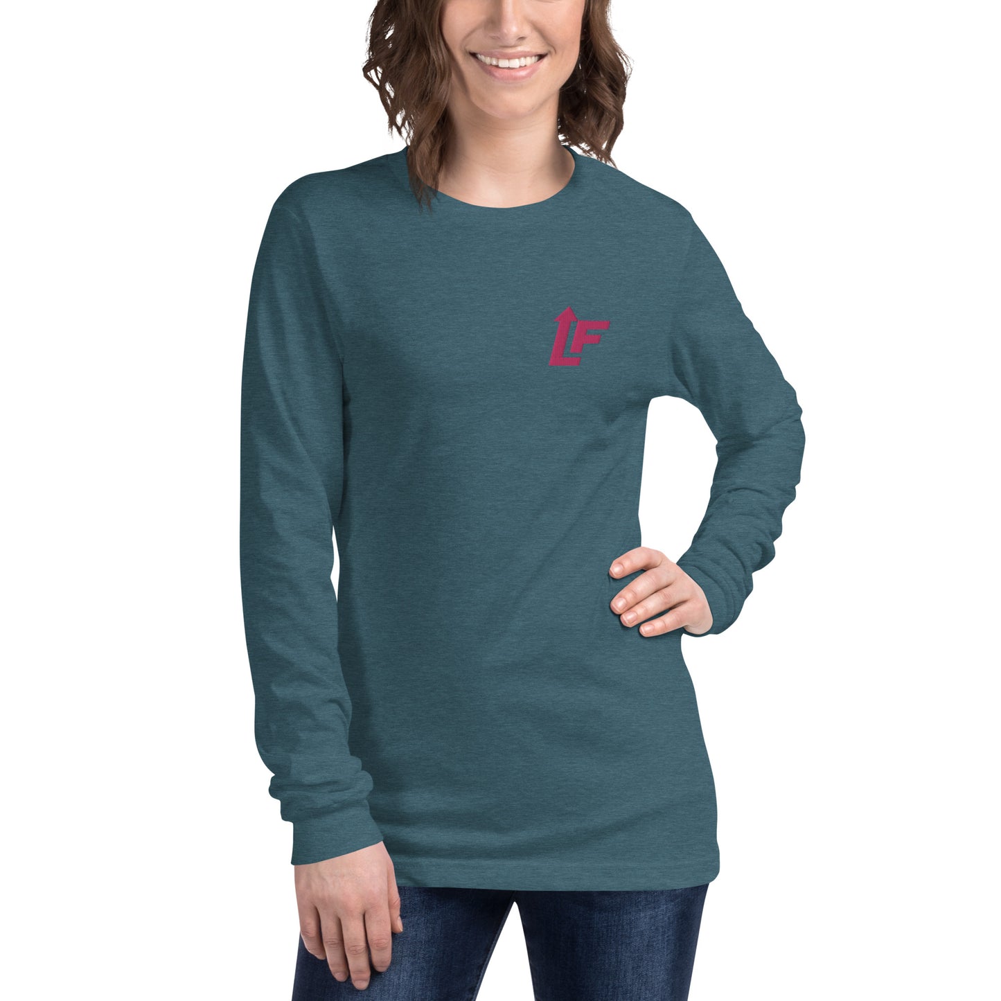 LADIES LONG SLEEVE TEE (ENHANCED COTTON)