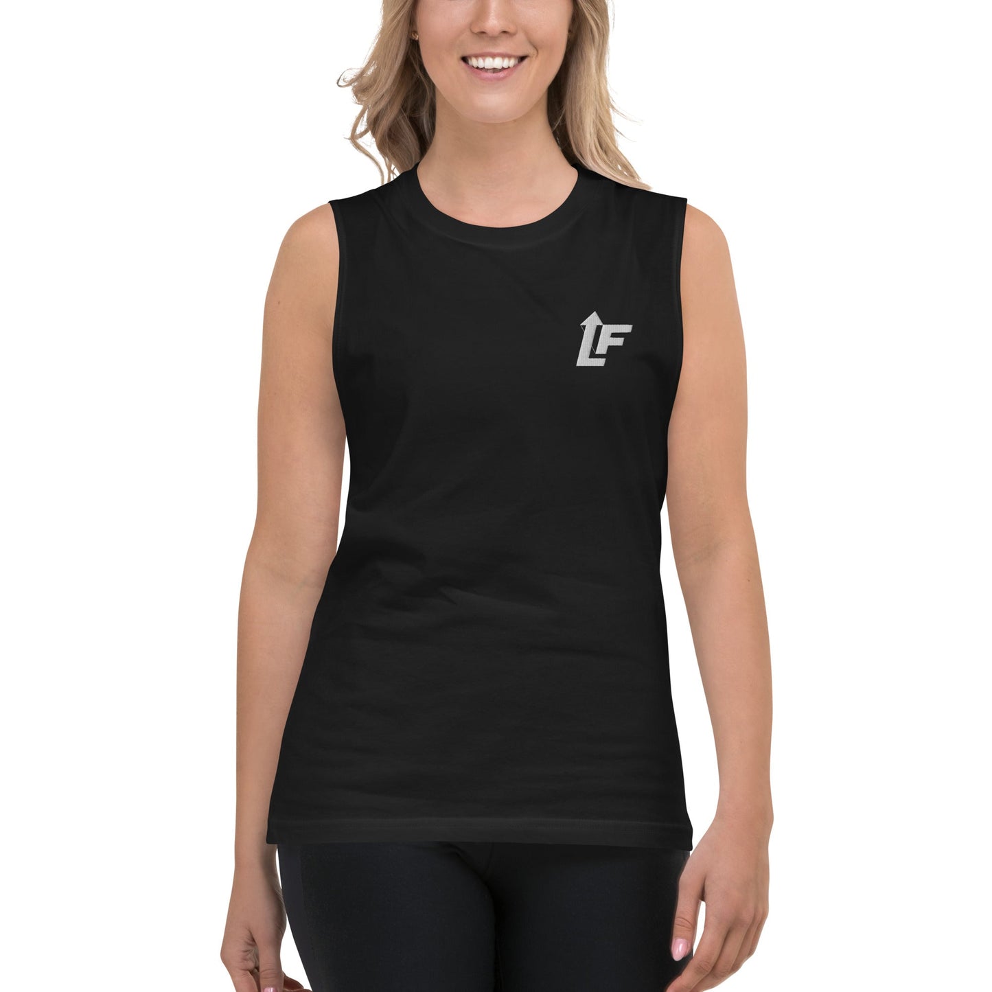 LADIES ACTIVE TEE (BLK)