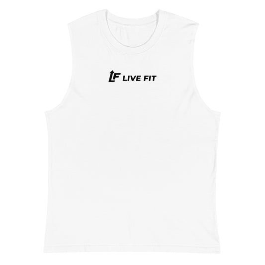 MEN'S MUSCLE TEE (WHT)
