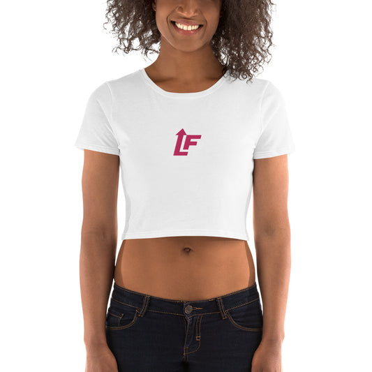 LADIES FITTED CROPPED TEE