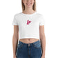LADIES FITTED CROPPED TEE