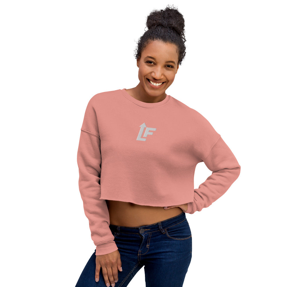 LADIES CROPPED SWEATSHIRT (ENHANCED SOFTNESS)