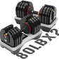 55 LB ADJUSTABLE DUMBBELL (W/STAND)